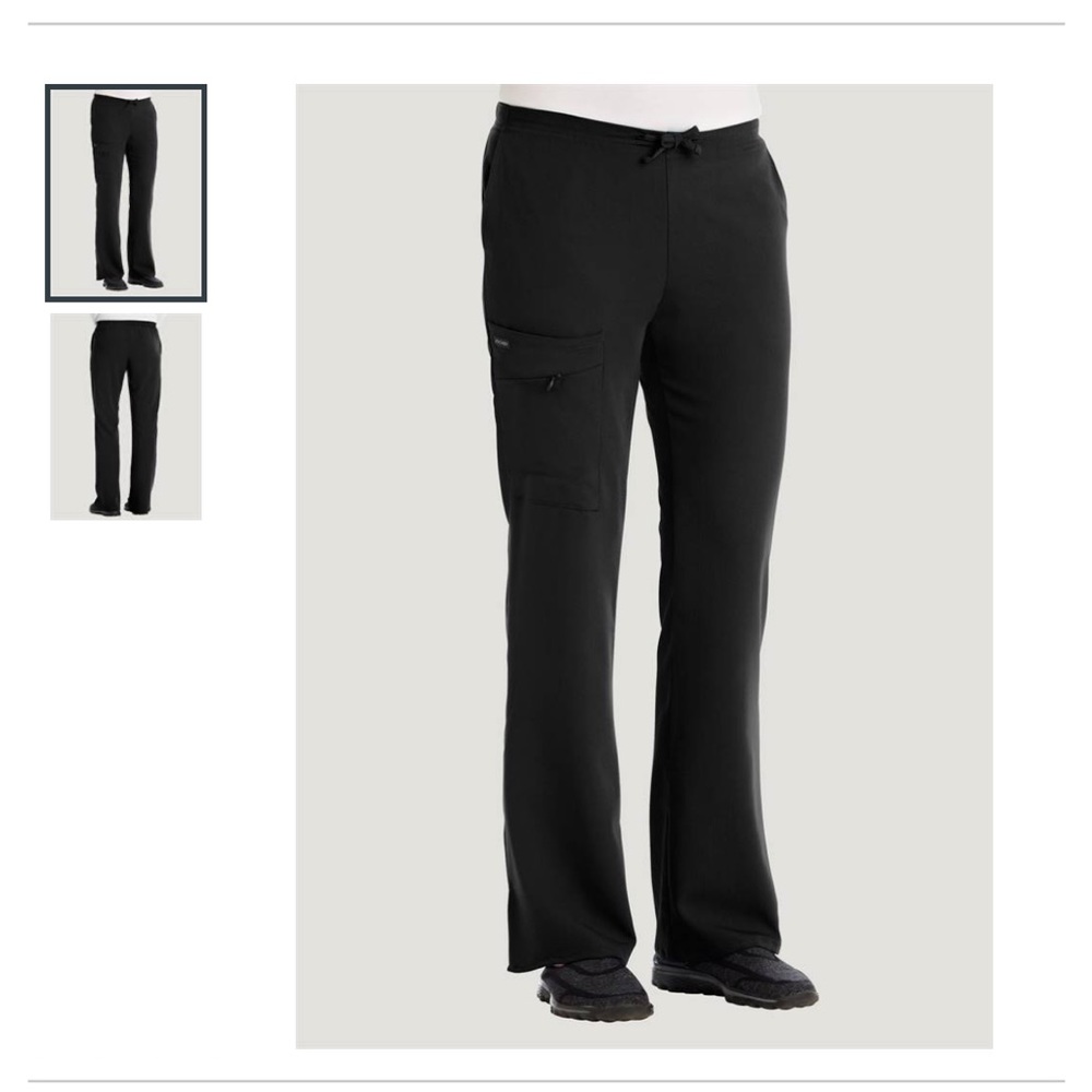 NWT Jockey Black Women’s Scrub Bottoms - M